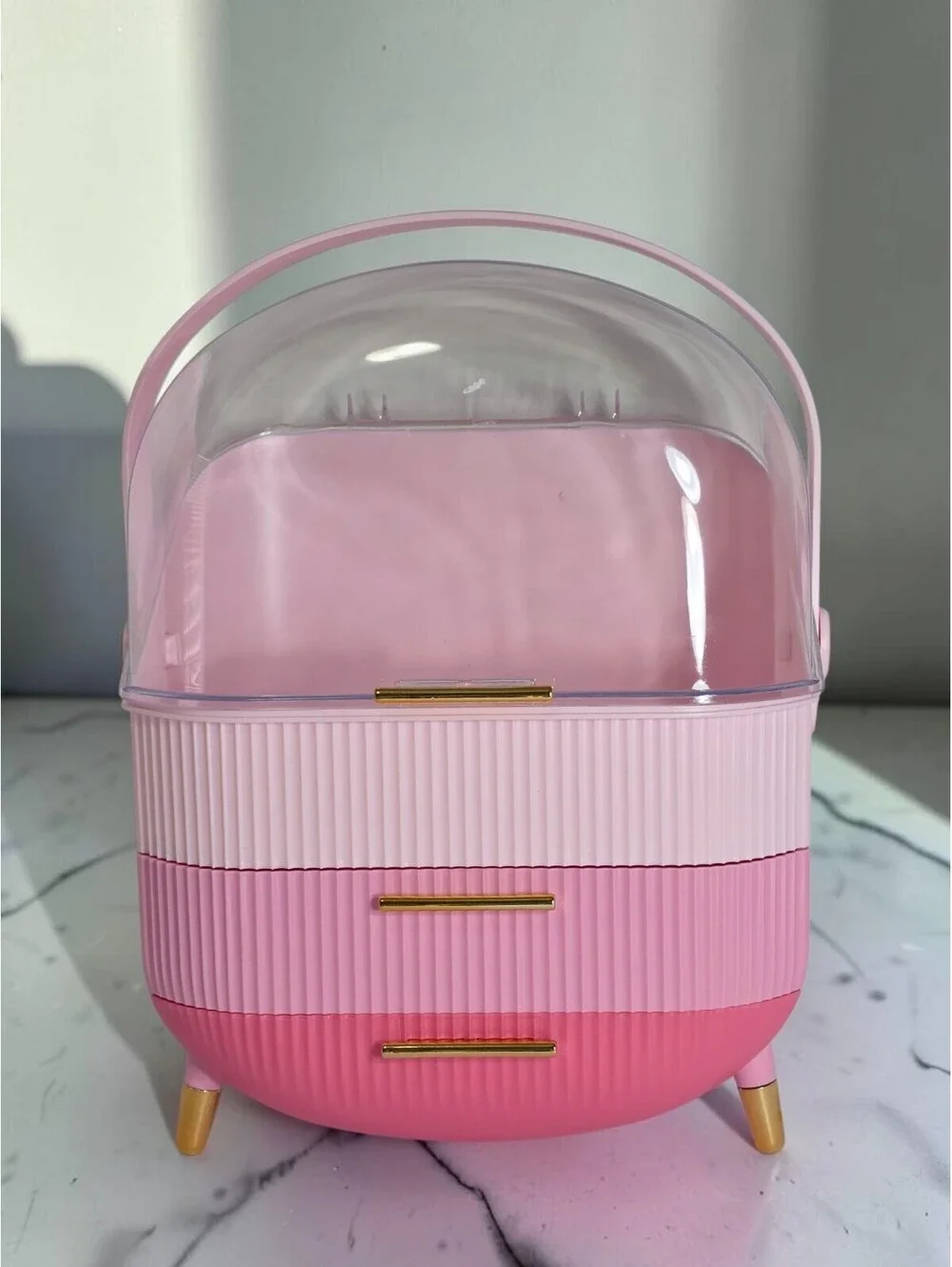 NIB Oasis Cosmetic Organizer with Rotatable Handle